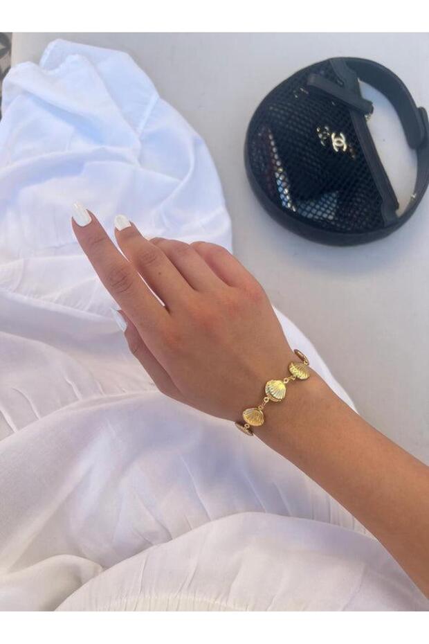 Seashell Gold Bracelet - 2