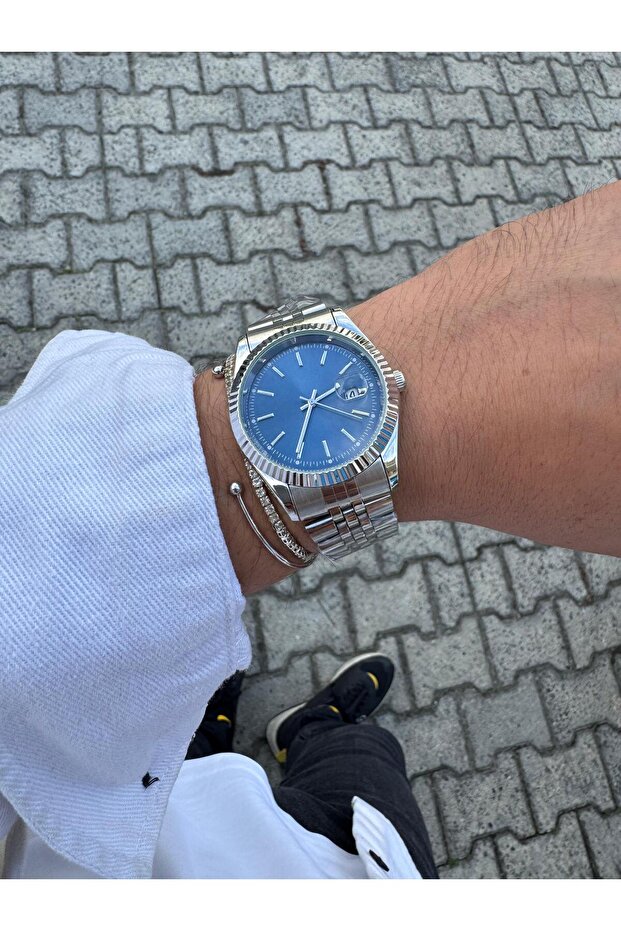 Erkek Kol Saati Çelik Kordon Rlx Model - 2