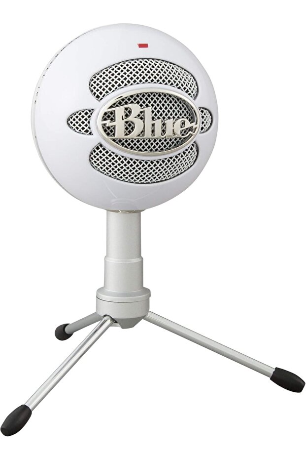 ميكروفون Blue Snowball iCE USB لأجهزة الكمبيوتر الشخصية وأجهزة Mac والألعاب والتسجيل والبث المباشر والتدوين الصوتي مع Cardioi