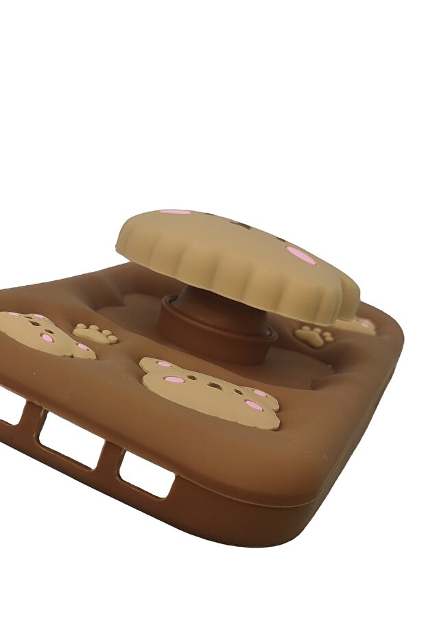 iPhone 15 Pro Compatible Phone Case with Stand and Pop Socket for Easy Grip - 5