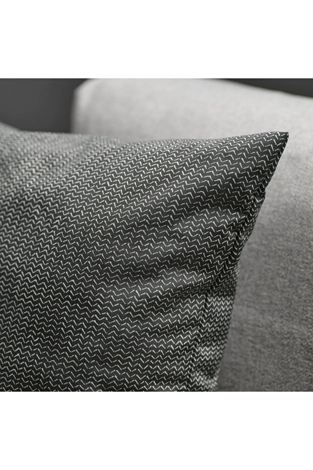Profetblomma Cushion, Anthracite, 50X50 cm
