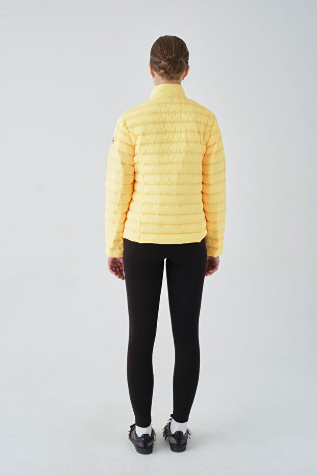 Kadin Basic light Jacket Sarı - 5