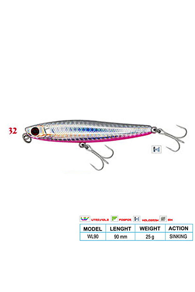 RIPPER CL:32 90mm 25gr Sinking - 1