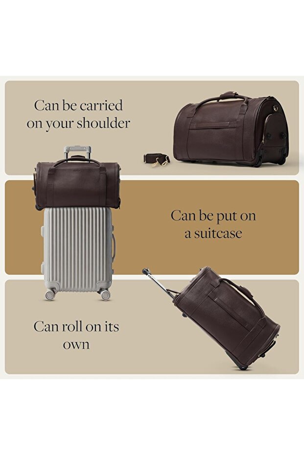 Wool&Oak Nova Large Deri Valiz - 1