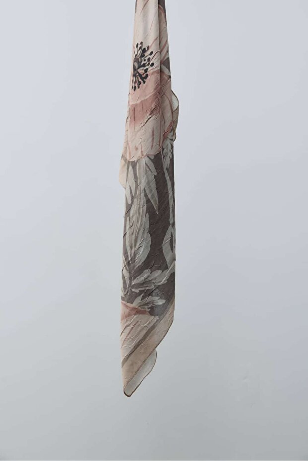 Roselith Desen Bambu Eşarp - 4