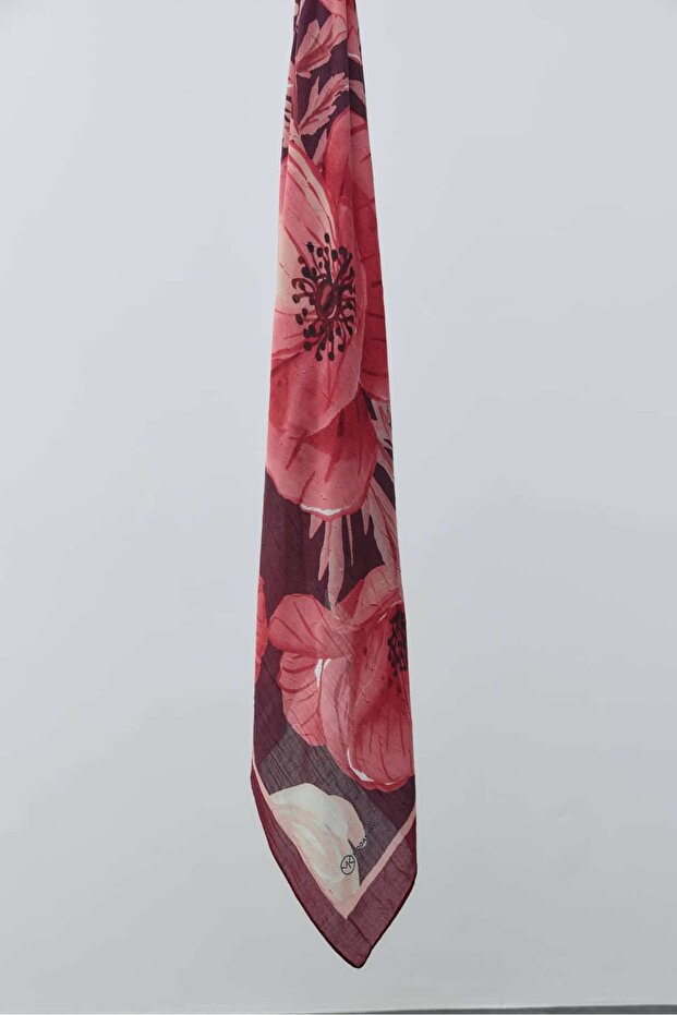 Roselith Desen Bambu Eşarp - 4