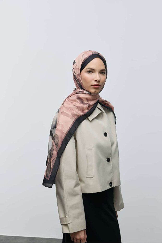 Nileya Desen Pamuk Şal - 1