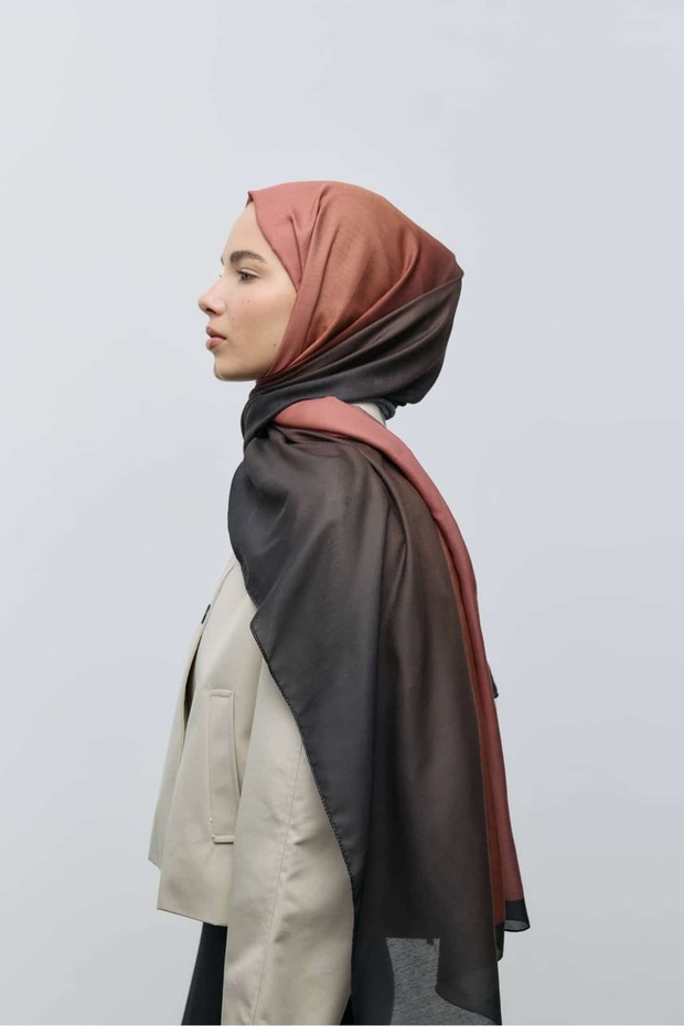 شال قطني بنمط فيلين - 1