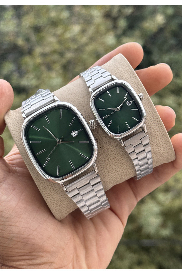 New Season Special Design Calendar Lover Couple Wrist Watches