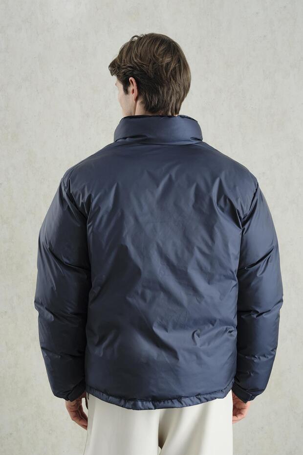 BASIC ŞİŞME LACİVERT MONT - 3