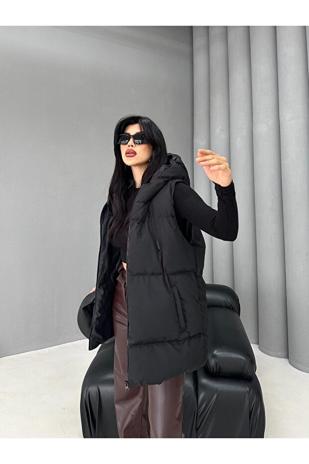 KADIN ŞİŞME YELEK - 1