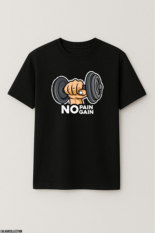 Unisex Oversize No Pain No Gain T-Shirt