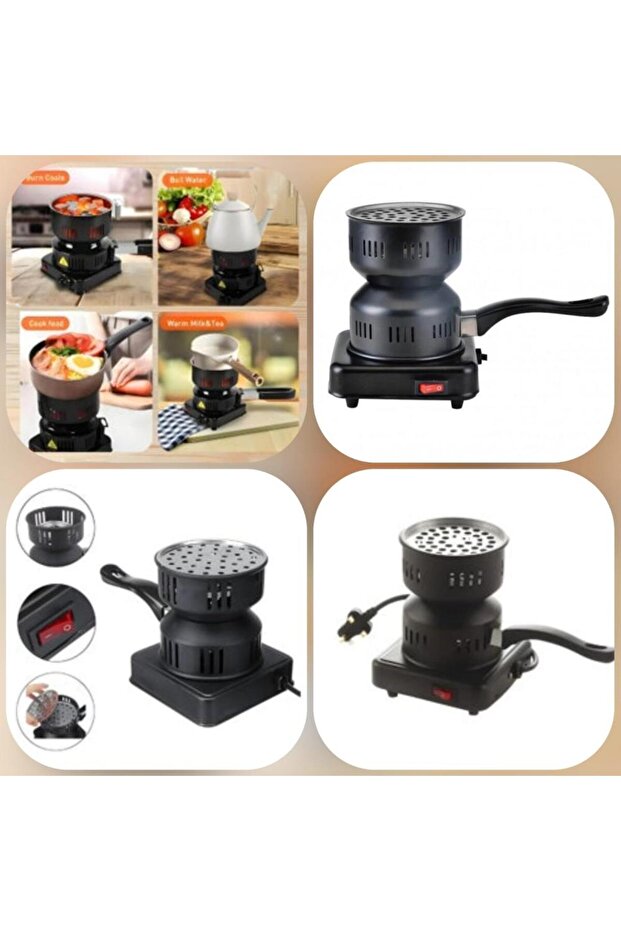 ‎موقد فحم كهربائي متعدد الاستخدامات - 2