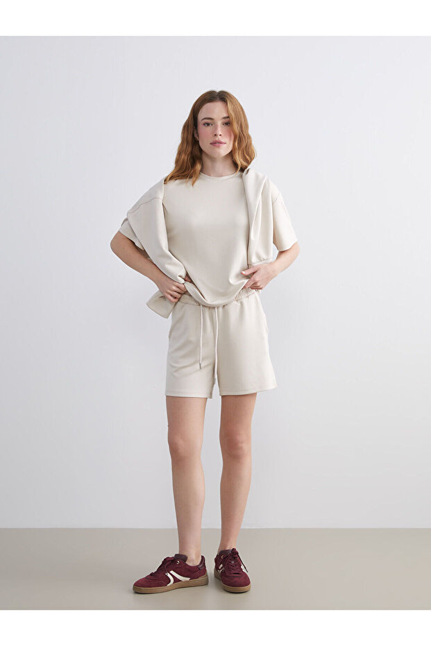 Women's Shorts with Elastic Waist