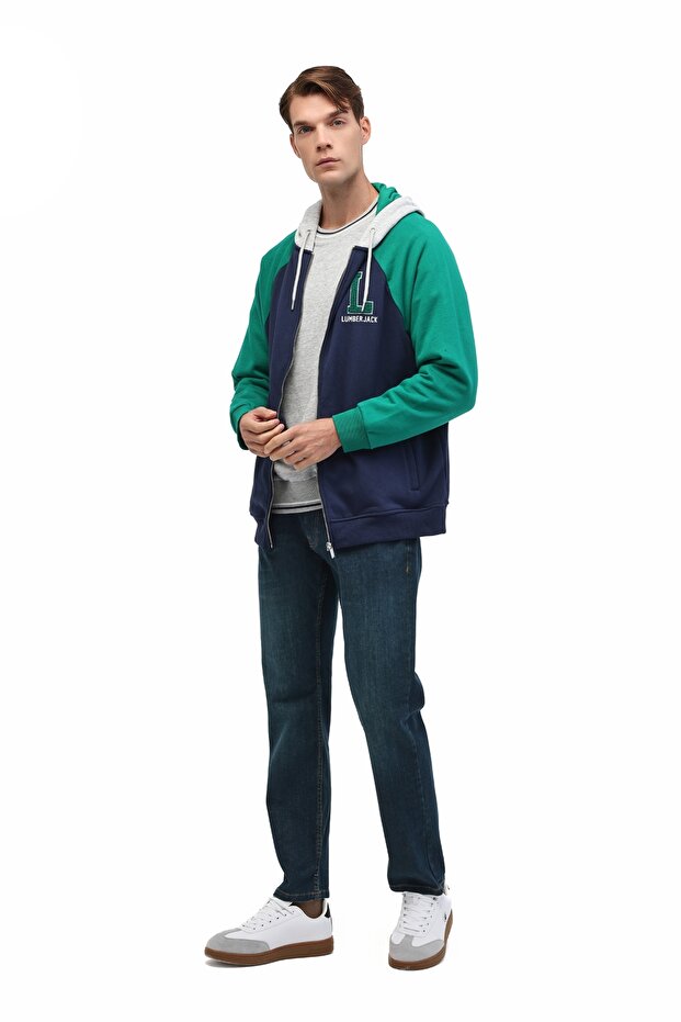 ML GLEEN 17BLO-01 5PR Lacivert Erkek Eşofman Üstü - 3