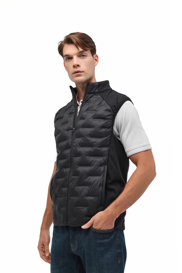 ML RHZEV 4SK-VEST-01 5PR Siyah Erkek Yelek - 1