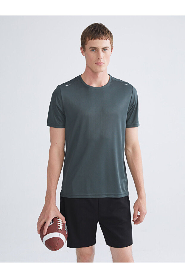 Artı-Store Standard Fit, Crew Neck and Short Sleeve Men's T-Shirt, Interlock Fabric