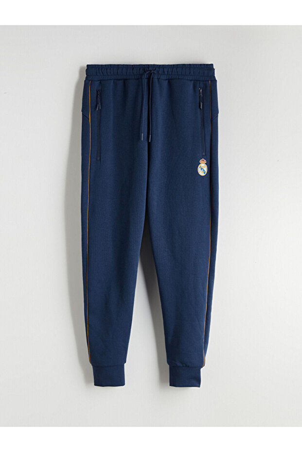 Slim Fit Real Madrid Baskılı Erkek Jogger Eşofman Altı - 4