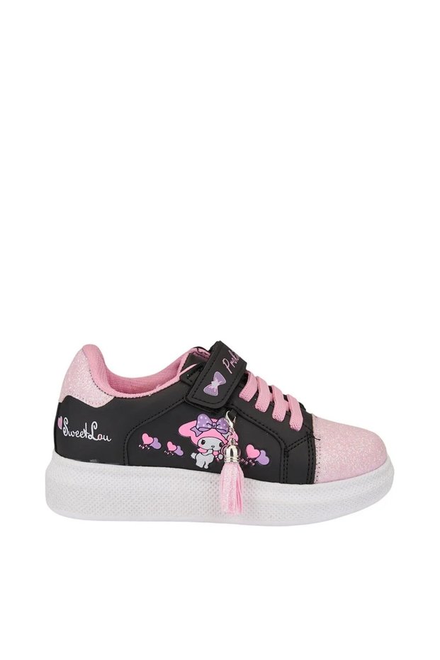 Kromili Girls' Sports Shoes Sneaker (Buy One Size up)(Narrow Fit)