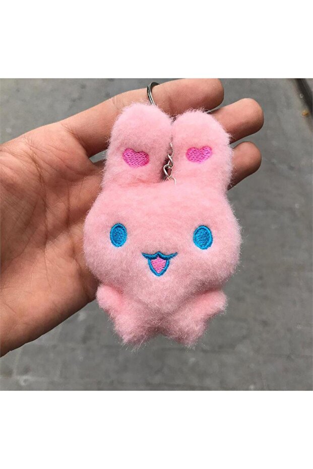 Cute Rabbit Plush Keychain - 2