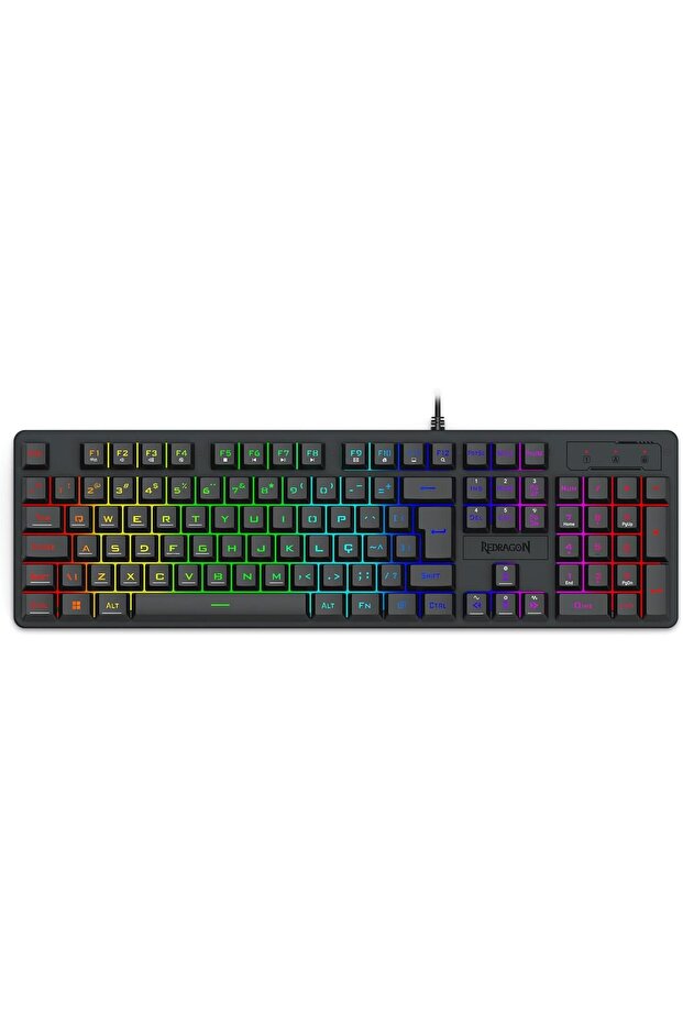 Netherbane Gaming Membrane Keyboard Black RGB K521-RGB