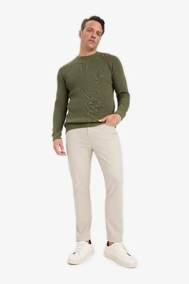 Erkek Kazak A8458AX/KH381 Khaki - 5