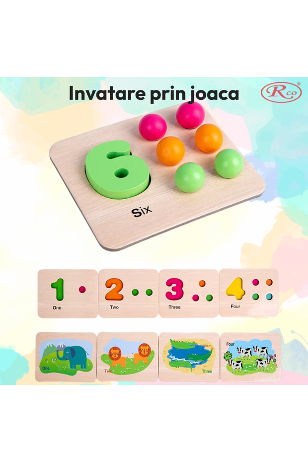 Educational Game with 5 activities – Skill, association, sorting, memory and logic, WD9591 - 5