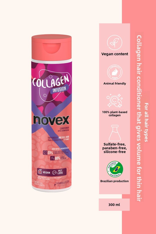 Collagen Infusion - Conditioner Containing Volumizing Collagen for Fine Hair 300ml