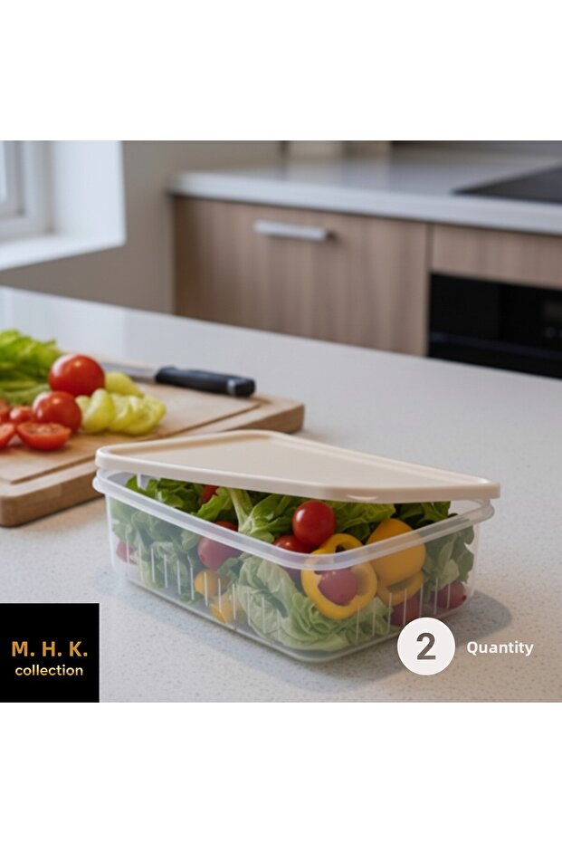 Large Size Storage Container with Lid – 5 Lt - 1