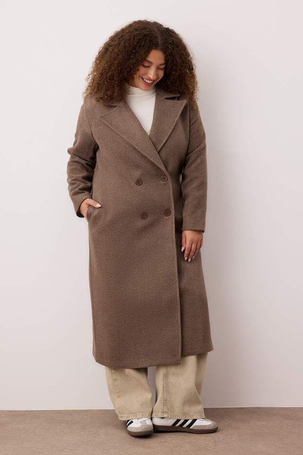 Mink Oversize nagyméretű kabát TBBAW23KB00002 - 2