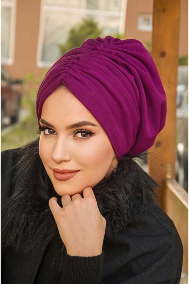 غطاء رأس برباط جاهز من الكرز - 2