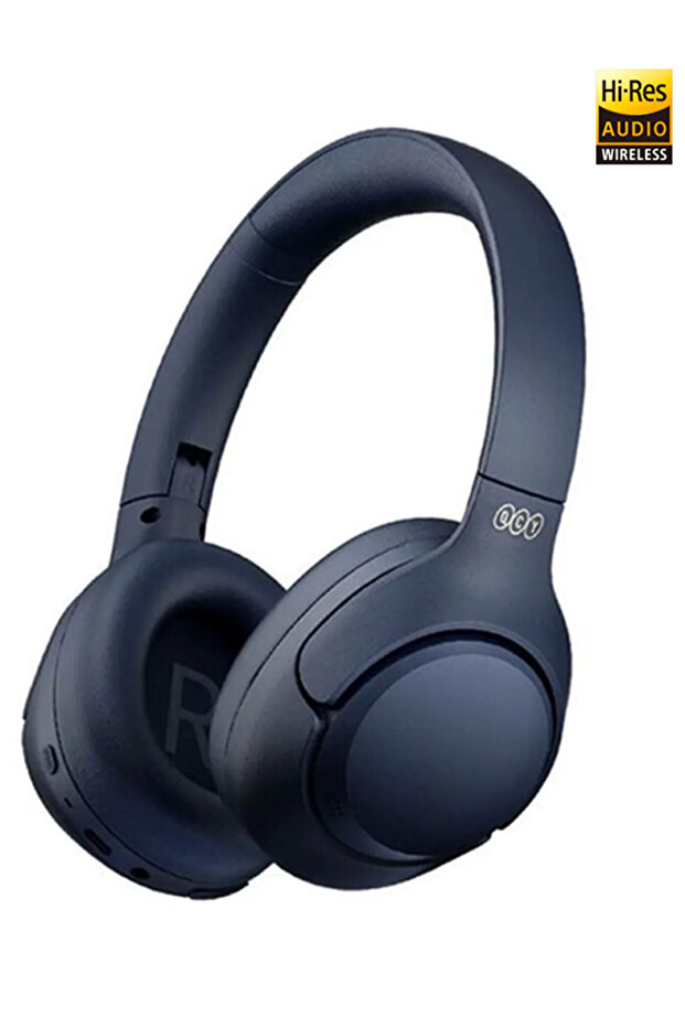 H3 Hybrid ANC Hi-Res Bluetooth 5.3 Kafaüstü Kablosuz Kulaklık Çift Cihaz Desteği Mavi - 1