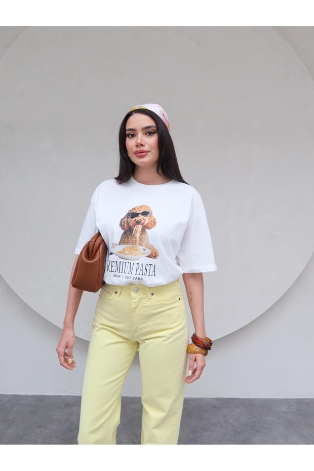 Yellow Straight Original Jeans
