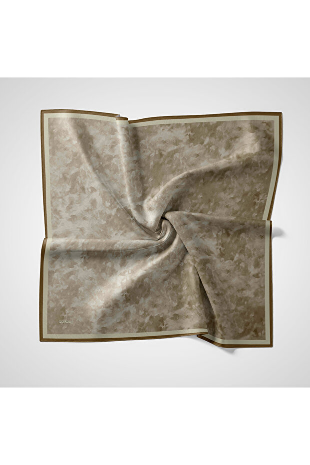 Eșarfă cu model natural - 1