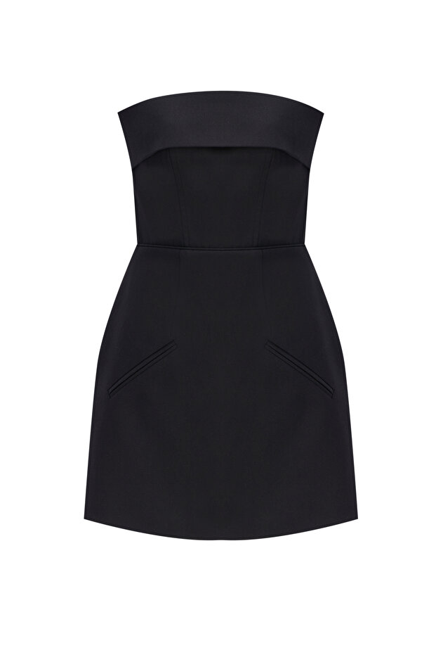 Timeless Siyah Elbise - 4