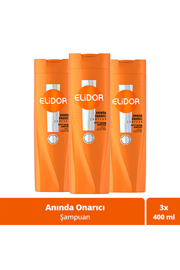 Hair Care Shampoo Instant Repair 400 ml X3