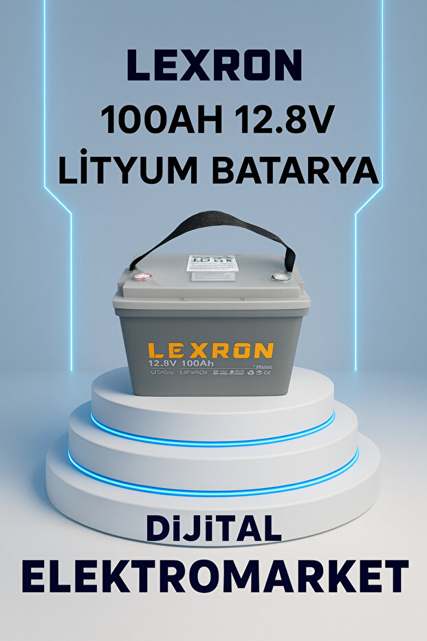 12,8 volt lityum batarya ( bluetooth lu MODEL) - 1
