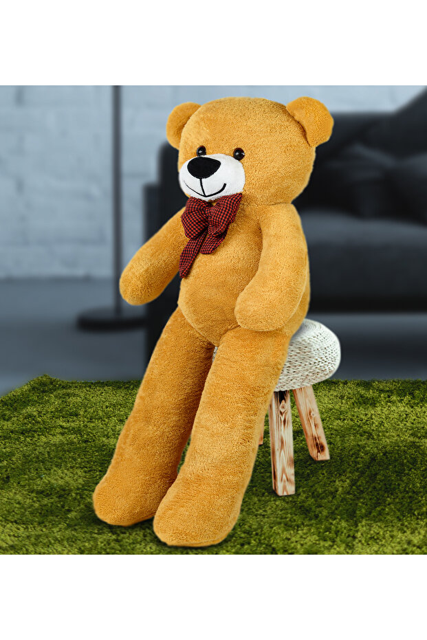 90 Cm Papyonlu Peluş Ayıcık - 7