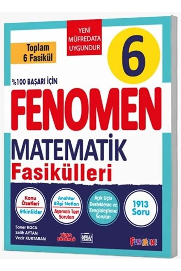 Fenomen 6. Sınıf Matematik Fasikül Seti Fenomen Yayınları - 1