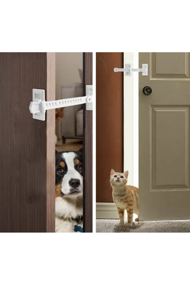 4Pcs Baby Kids Pet Safety Adjustable Protective Window Vent Lock