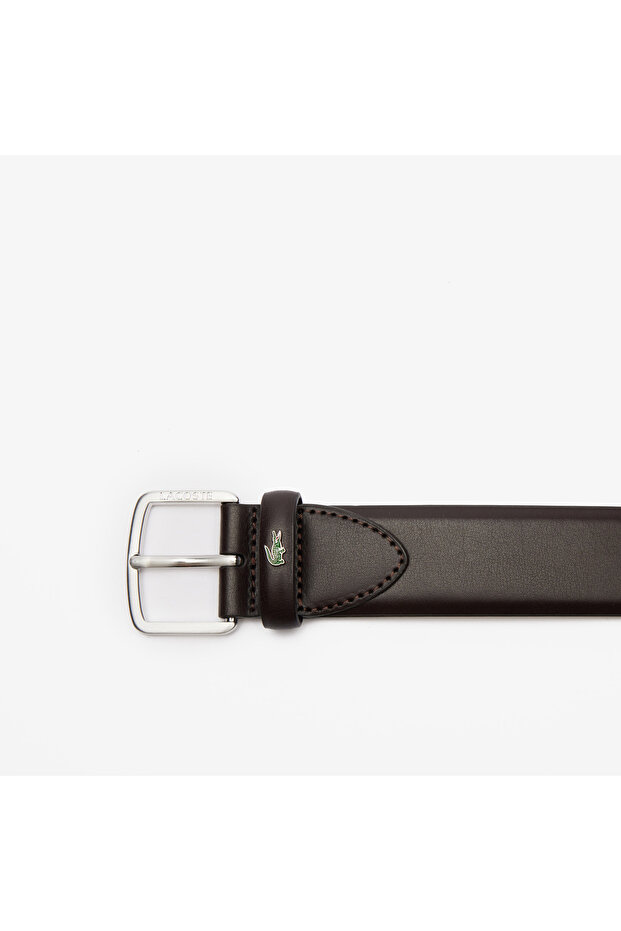 Elegance Erkek Deri Kahverengi Kemer - 2