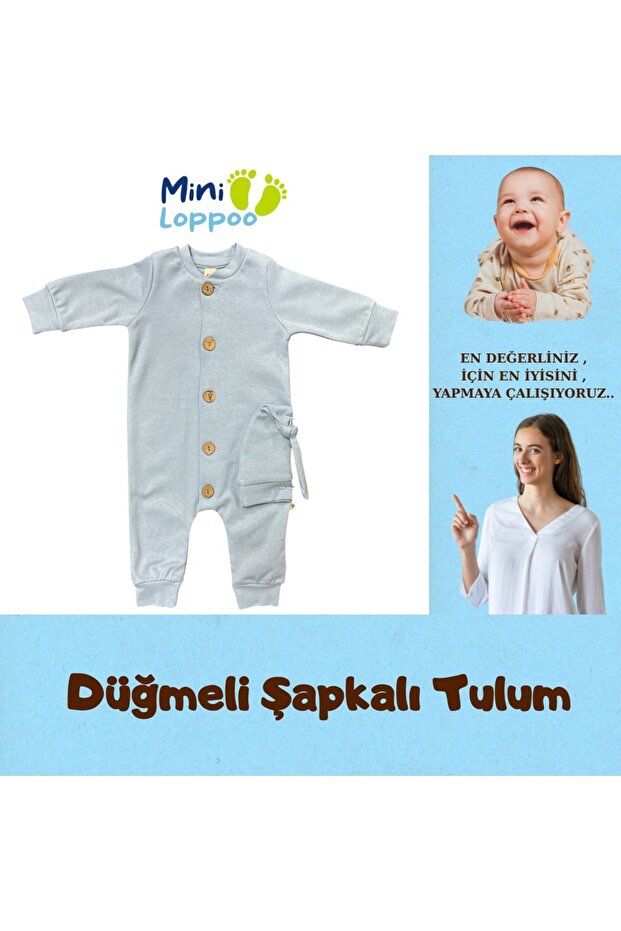 DÜĞMELİ BEBEK TULUM - 2
