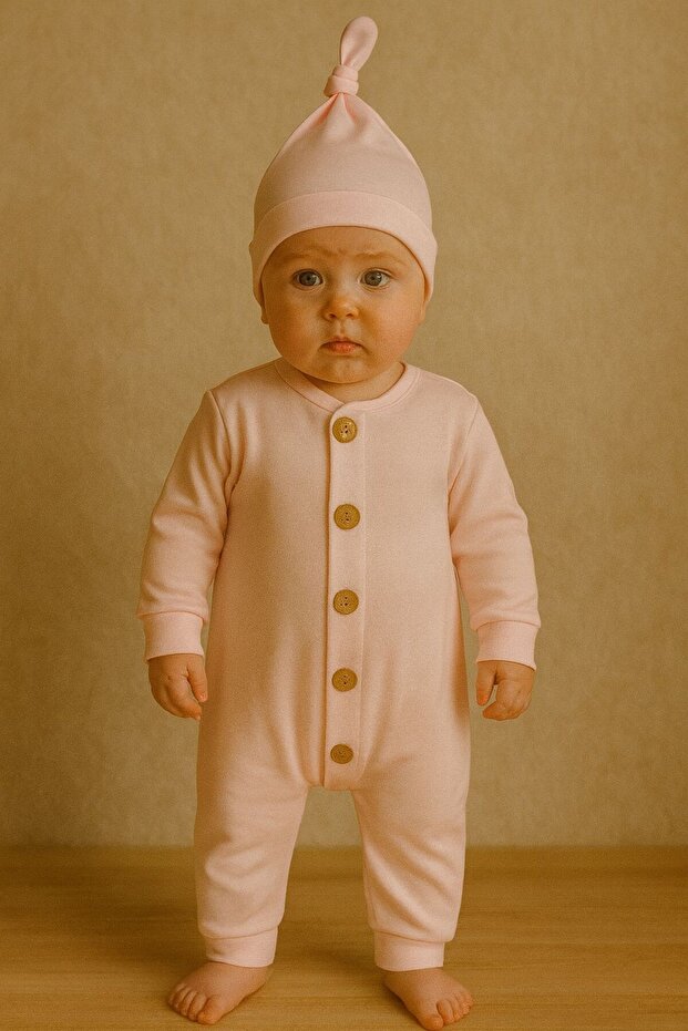 DÜĞMELİ BEBEK TULUM - 1