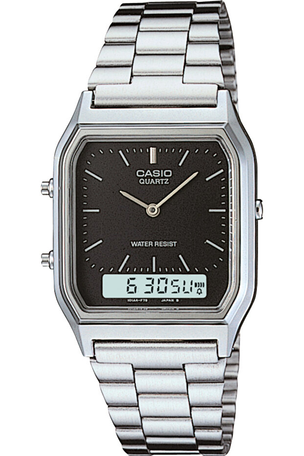 Aq-230A-1Dmq Men's Analog Digital Corner Watch