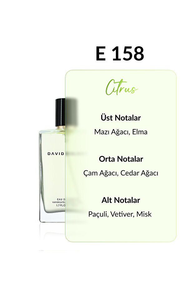 E158 Red Mod 50 ml Erkek Parfüm | Citrus - 3