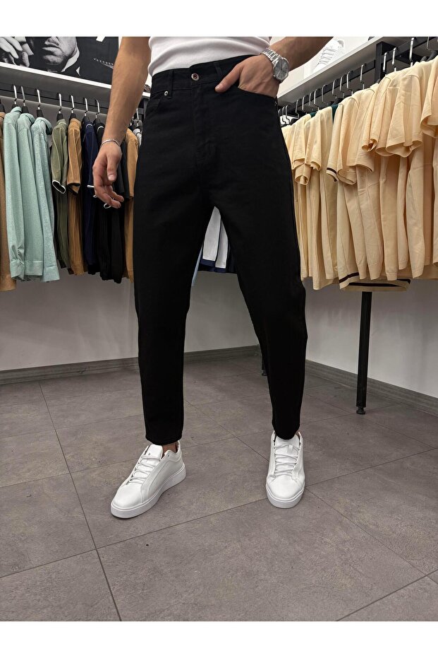 Boyfriend Jeans Black - 2