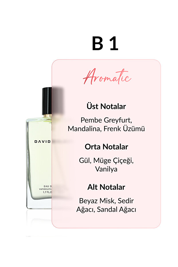 B1 Crace 50 ml Kadın Parfüm | Aromatic - 2