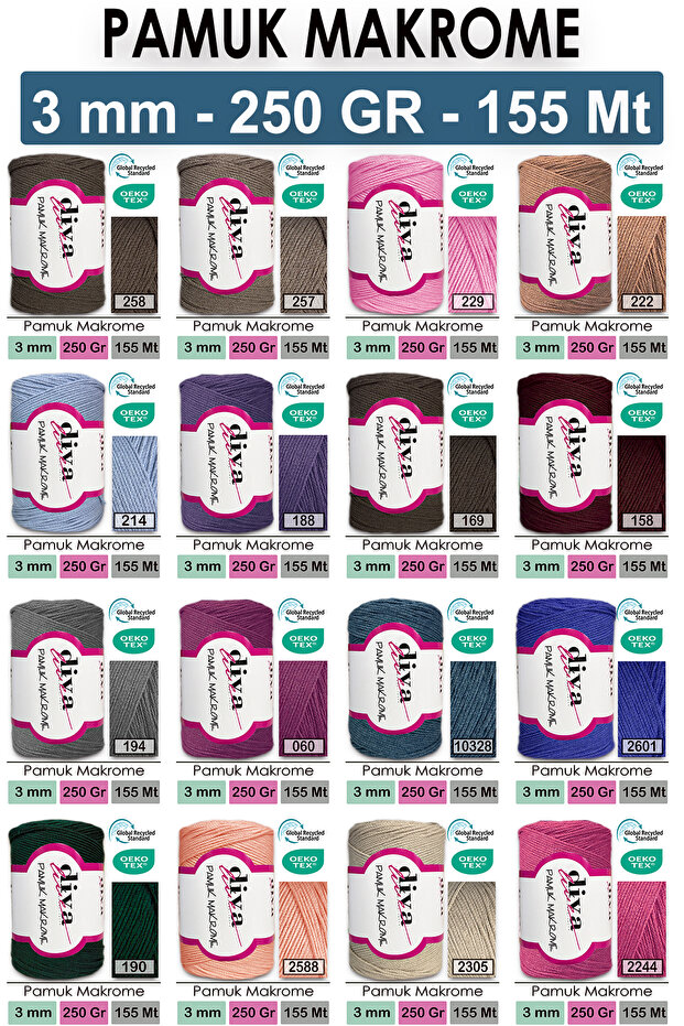 Diva Cotton Macrame 258 - 4