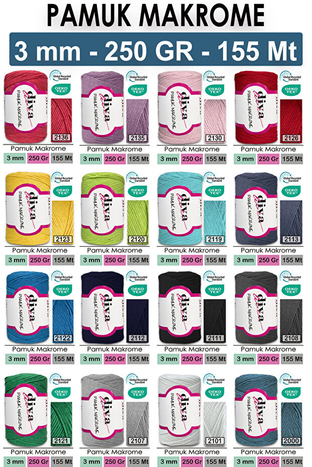 Diva Cotton Macrame 258 - 2