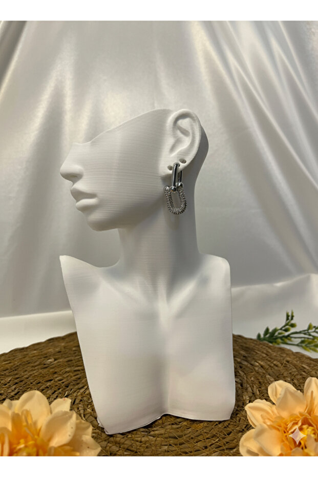 Tiffany Çelik Küpe - 2